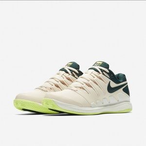 Nike Air Zoom Vapor Tennis Shoes Guava/Green W9